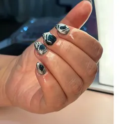 Extension de polygel largo 1-2