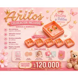 Colocación + Aro Ch Caja rosa