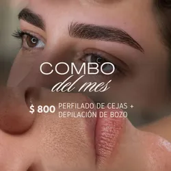 PERFILADO DE CEJAS + DEPILACIÓN DE BOZO