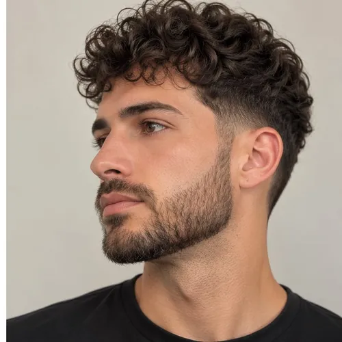 Corte corto y emprolijado de barba, de Adrian Ortellado Estilista