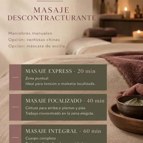 Sesión de masajes, de Savia masajes y estetica 