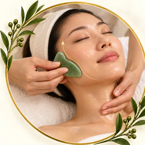 Lifting Manual Asiático · Gua Sha · Aromaterapéutico, de Holistic Beauty Studio