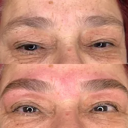 Diseño+coloración de cejas (tinte)