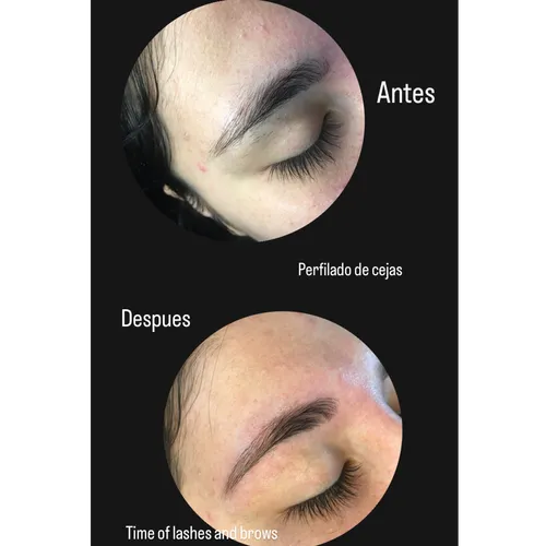 Perfilado de cejas (pincita/perfildor)