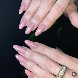 Soft gel liso con efecto aurora (efectivo)