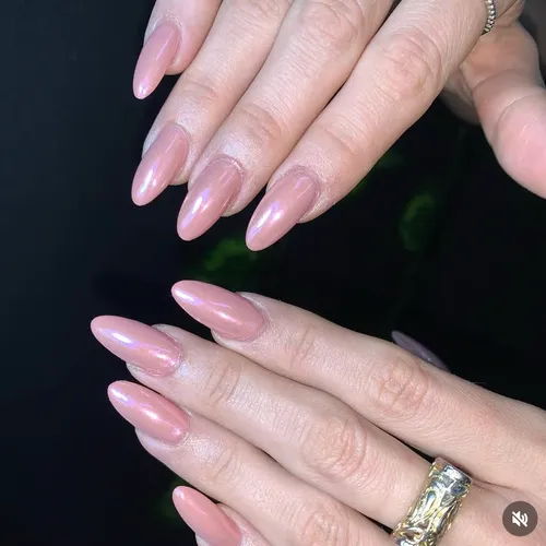 Soft gel liso con efecto aurora (efectivo)