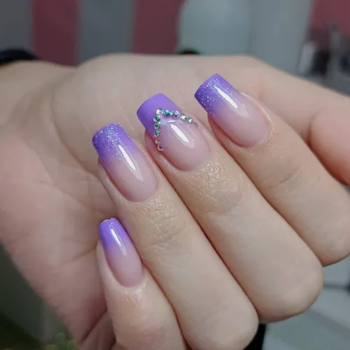 Uñas esculpidas, largo 1 y 2