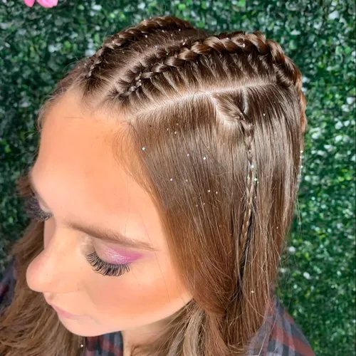 Trenzas superiores x2