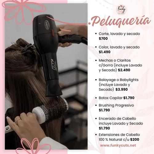 Corte, Lavado y Secado 