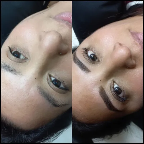 Perfilado de cejas más henna