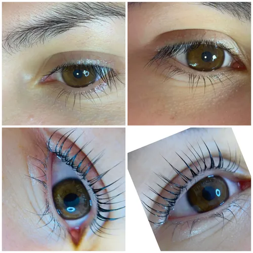 Lifting de pestañas más perfilado de cejas y nutrición 