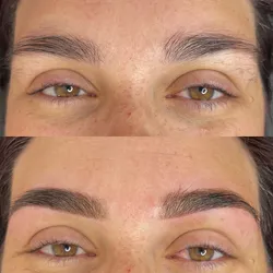 Diseño y perfilado de cejas con Henna