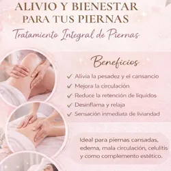 Alivio y bienestar para tus Piernas