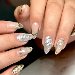 Esculpidas en polygel (largo 1 y 2 Full diseño)