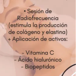 Rostro ampolla ácido hialurónico