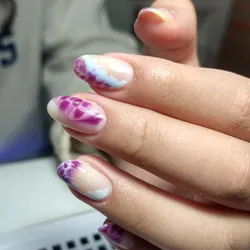Esmaltado semipermanente diseño completo 