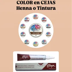 Color en Cejas (henna o tintura)