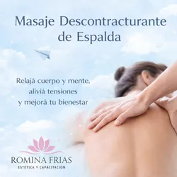 Masaje Descontracturante  De Espalda