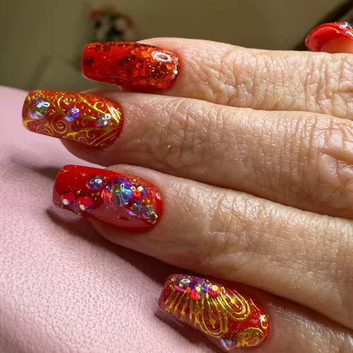 Deco compleja/apliques/strass