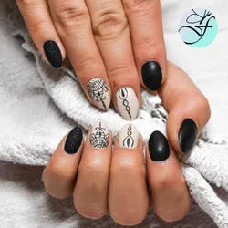 Esmaltado semipermanente + deco
