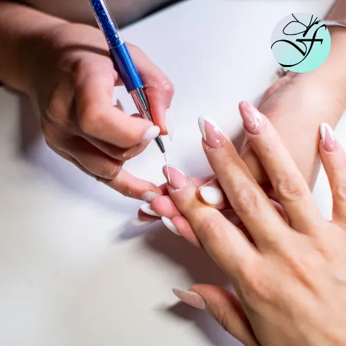 Kapping polygel + full nailart
