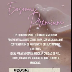 Exosomas Importados+ Limpieza profunda 