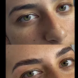 Laminando de cejas 