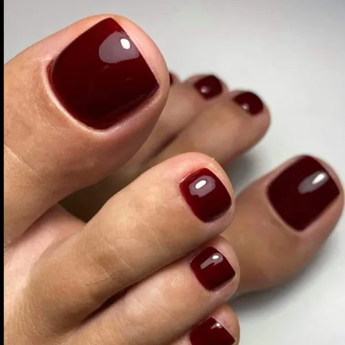 Esmaltado semipermanente en pies