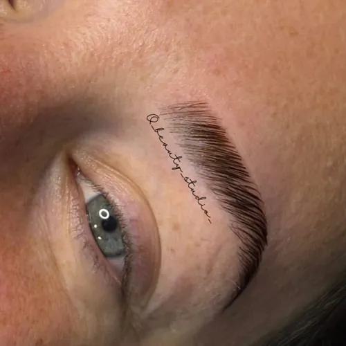 Diseño y perfilado de cejas con laminado 