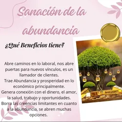 Sanación de la abundancia 