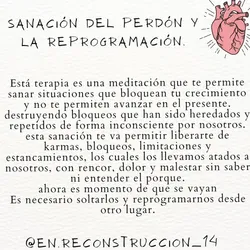 Sanación del perdón 