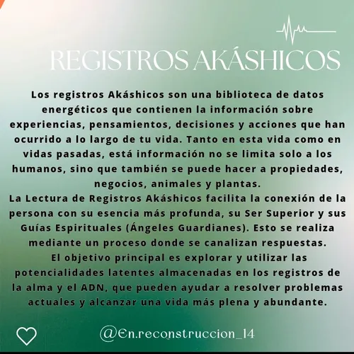Lectura de registros akáshicos 
