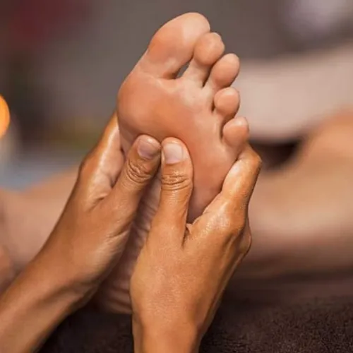 Reflexologia en pies 