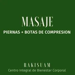 Masaje en Piernas + Botas de Compresión