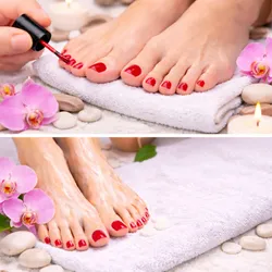 Belleza de Pies + Esmaltado Tradicional + Hidratación  