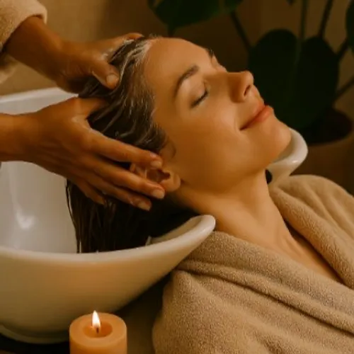 Hidratación capilar -spa -masaje 