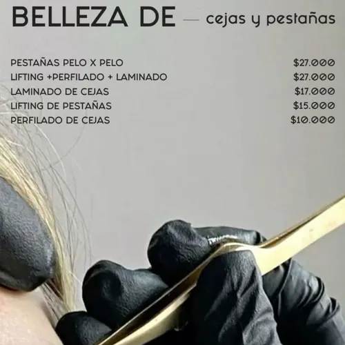 Cejas y pestañas
