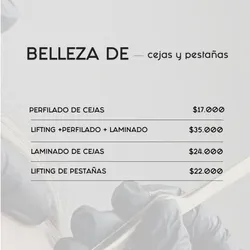 Cejas y/o pestañas