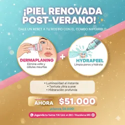 ✨DERMAPLANING + HIDRAPEEL