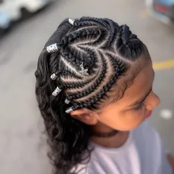 Trenzas frontales o laterales 
