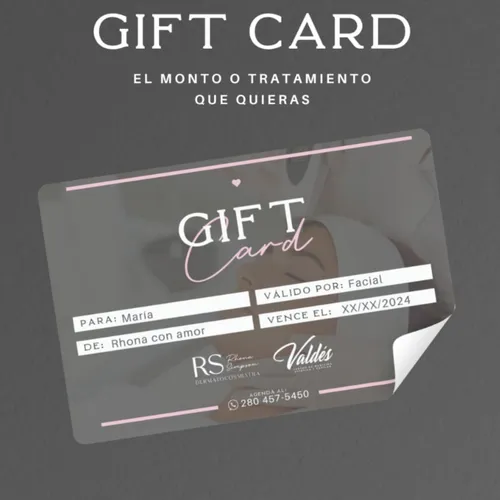 ¿Queres regalar una GIFT CARD?