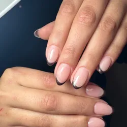 Esmaltado semi French o diseño intermedio 