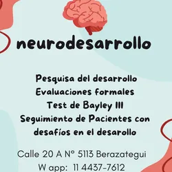 Neurodesarrollo AGENDE NOMBRE DEL PACIENTE