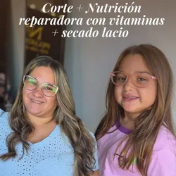 Corte + Lavado + Ampolla multi - vitaminica 