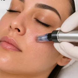 Microneedling facial 