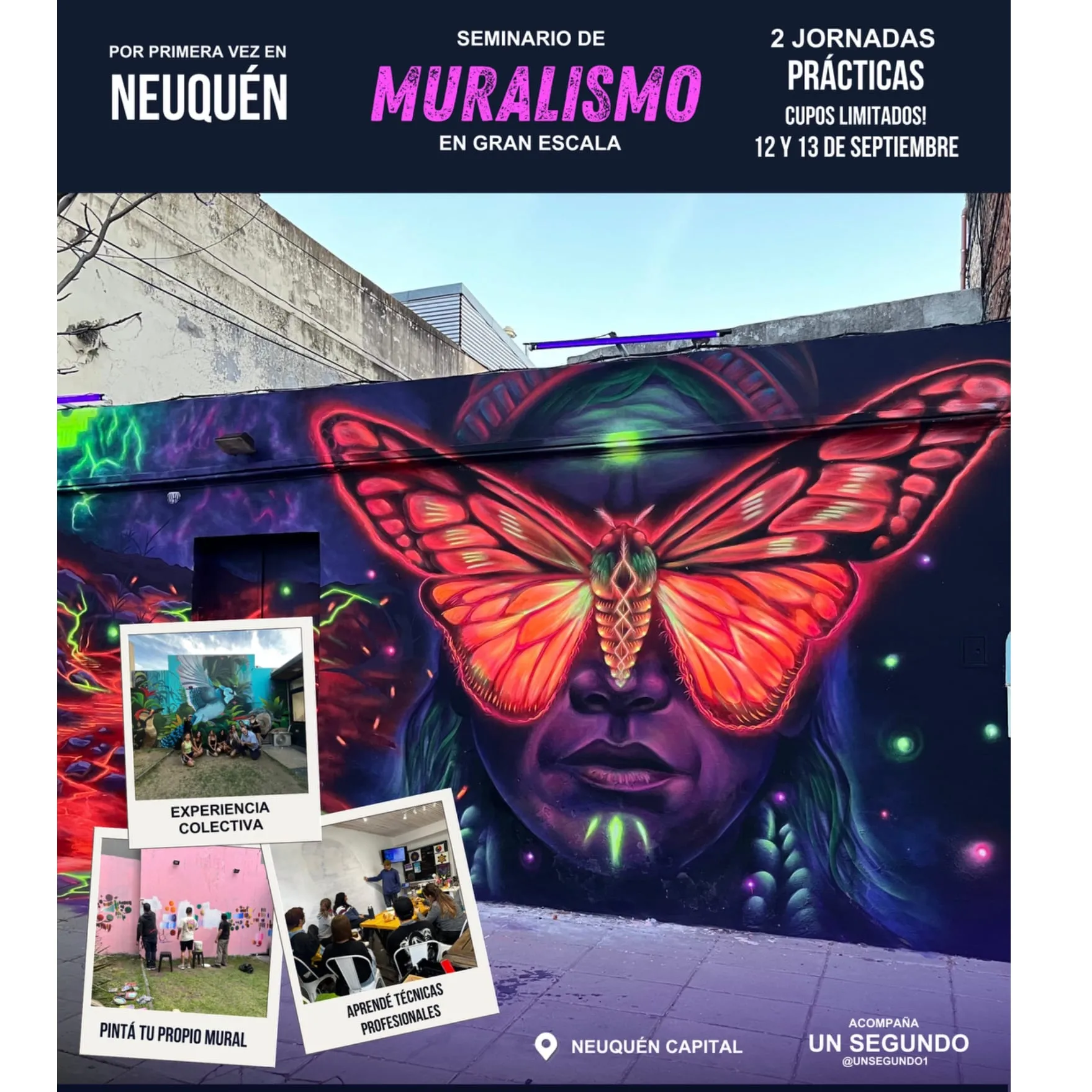 Seminario de Mural NEUQUÉN / Realismo animal y uso del color