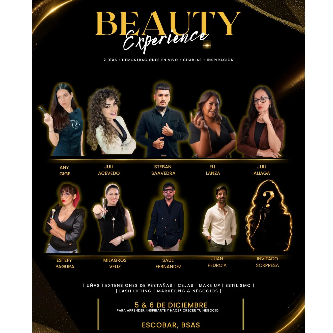 BEAUTY EXPERIENCE 5 y 6 DE DICIEMBRE 