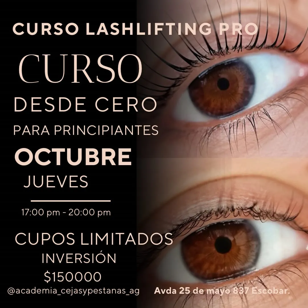 Capacitación Lashlifting  profesional -Grupal