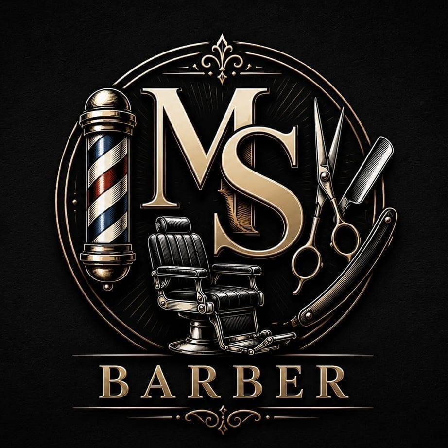 Logo de MS BARBER