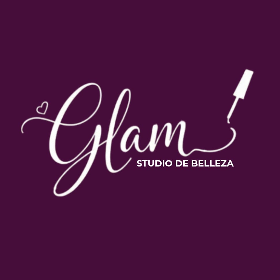 Logo de Glam Studio de Belleza
